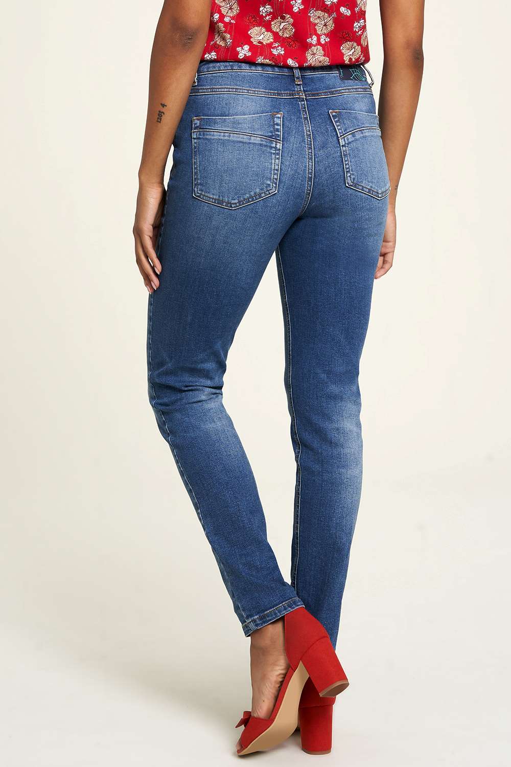 Organic Denim Jeans summer indigo l