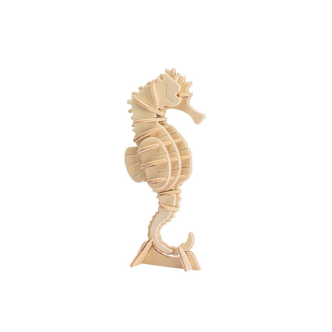 Bouwpakket 3D Houten Puzzel Sea Horse