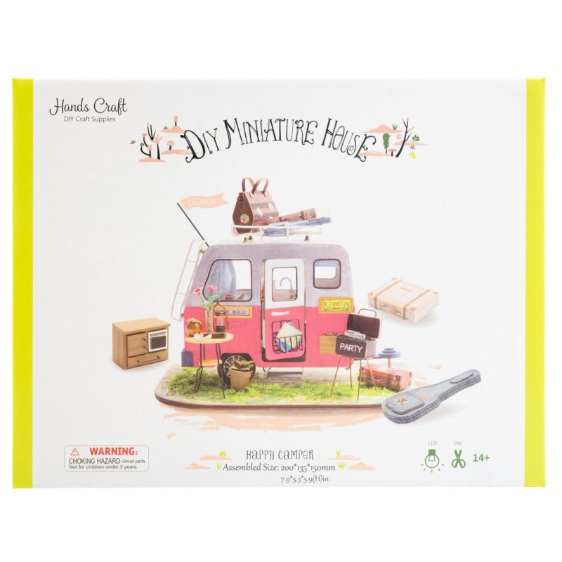 Bouwpakket Dollhouse Miniature | Happy Camper - Afbeelding 11