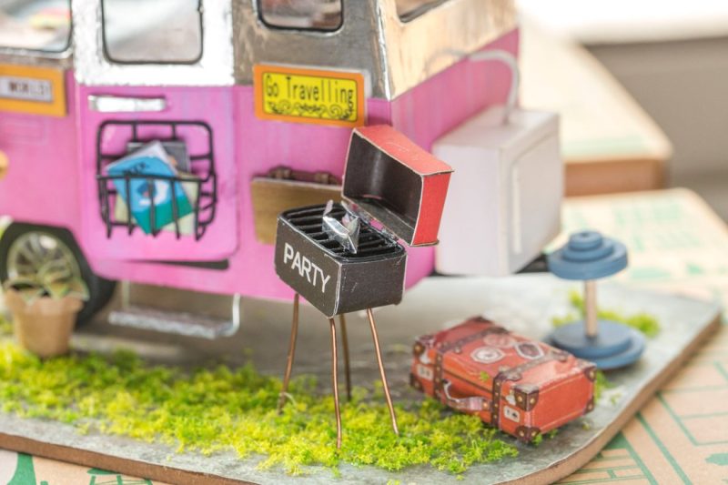 Bouwpakket Dollhouse Miniature | Happy Camper - Afbeelding 8