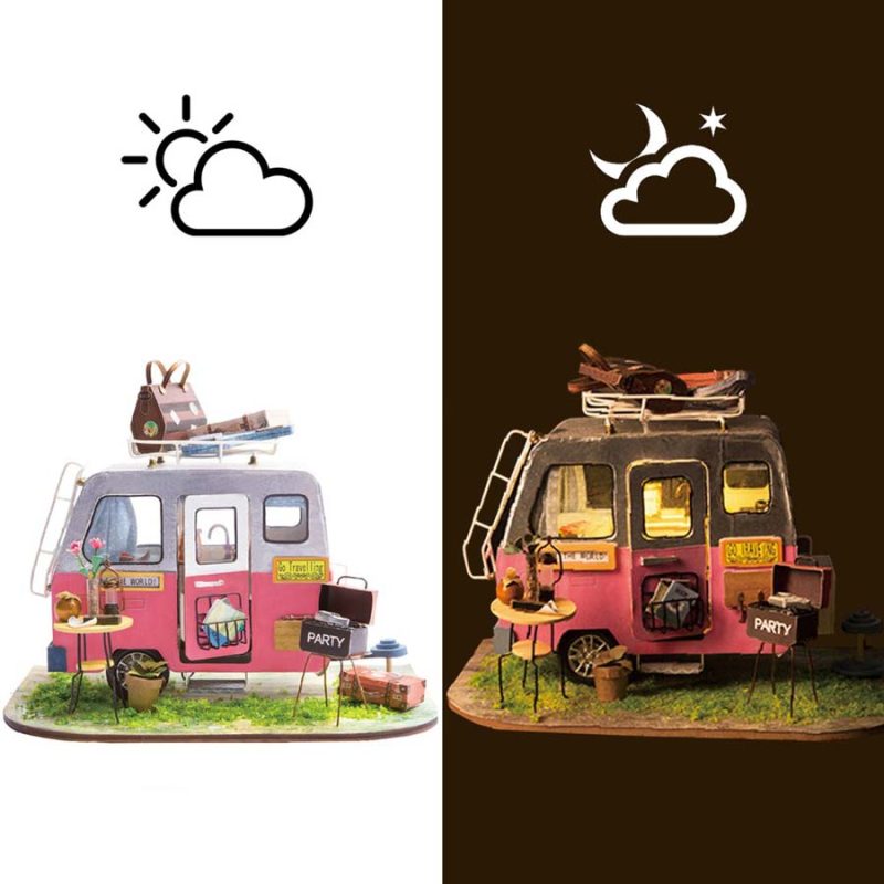 Bouwpakket Dollhouse Miniature | Happy Camper - Afbeelding 10
