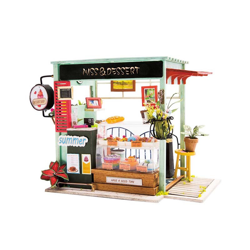 Alternative view of Bouwpakket Dollhouse Miniature | Ice Cream Station