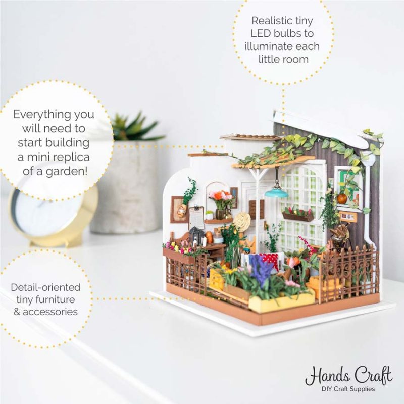 Bouwpakket Dollhouse Miniature | Miller's Garden - Afbeelding 2