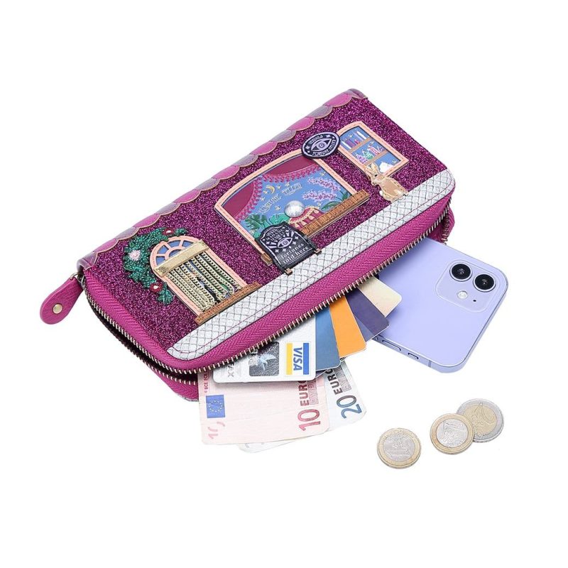 Fortune Teller Large Ziparound Wallet - Vendula London - Afbeelding 6