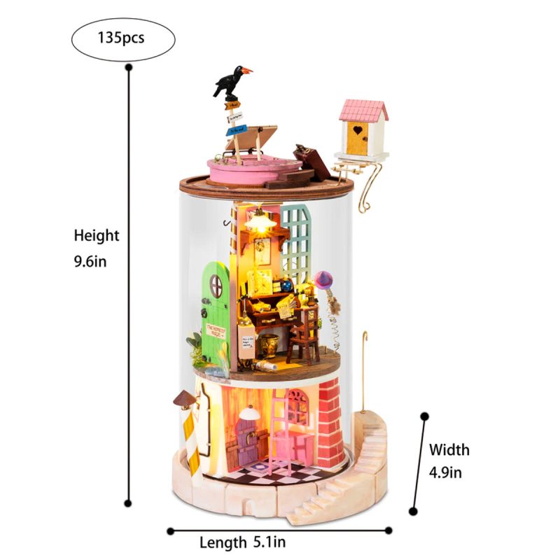 Bouwpakket Miniature House Kit | Secluded Neighbor - Afbeelding 3