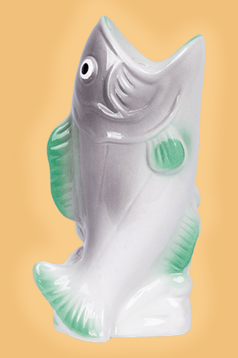 Candle Holder Fish Kitsch Kitchen 3