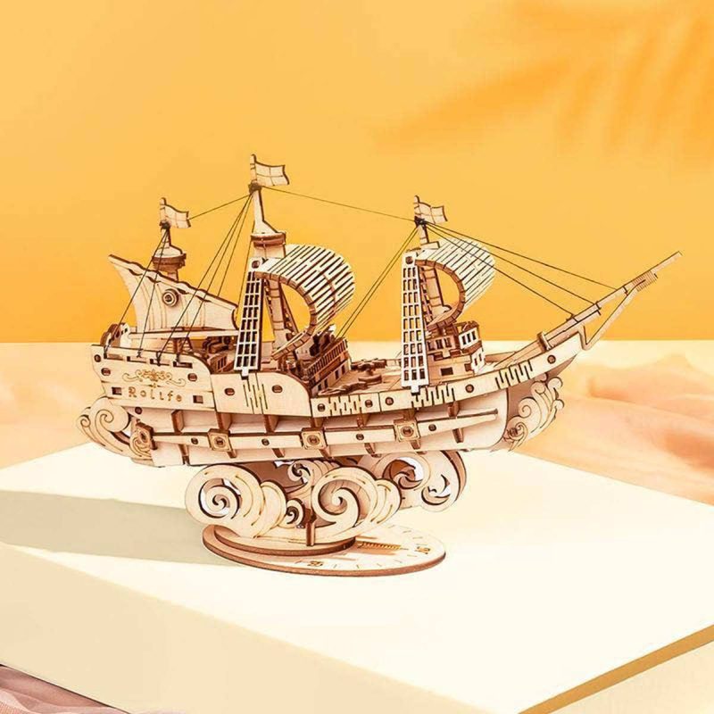 Bouwpakket 3D Houten Puzzel | Sailing Ship