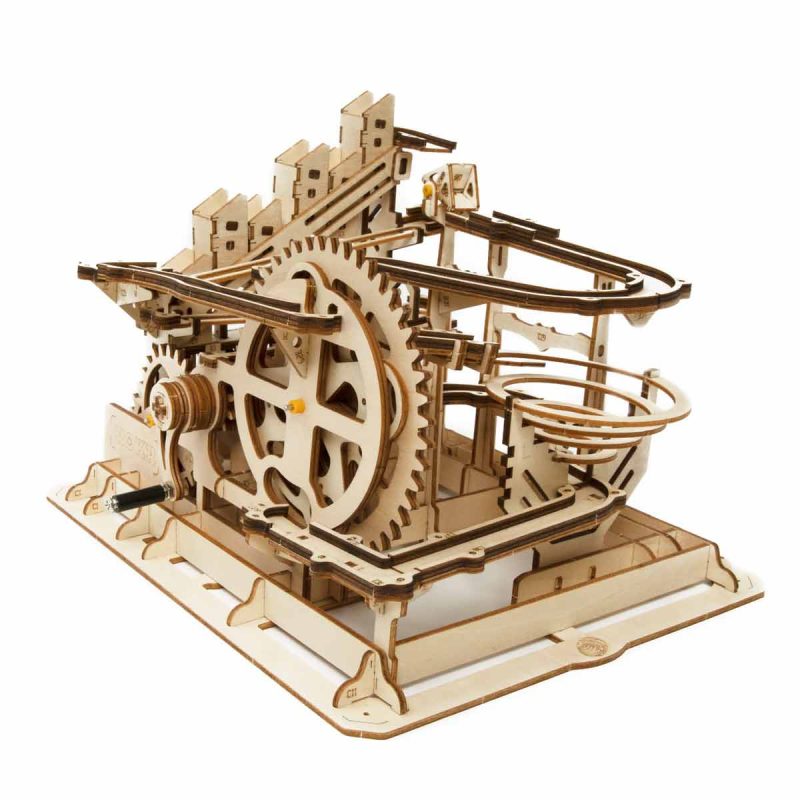 Bouwpakket 3D Houten Puzzel Knikkerbaan | Marble Parkour - Afbeelding 6