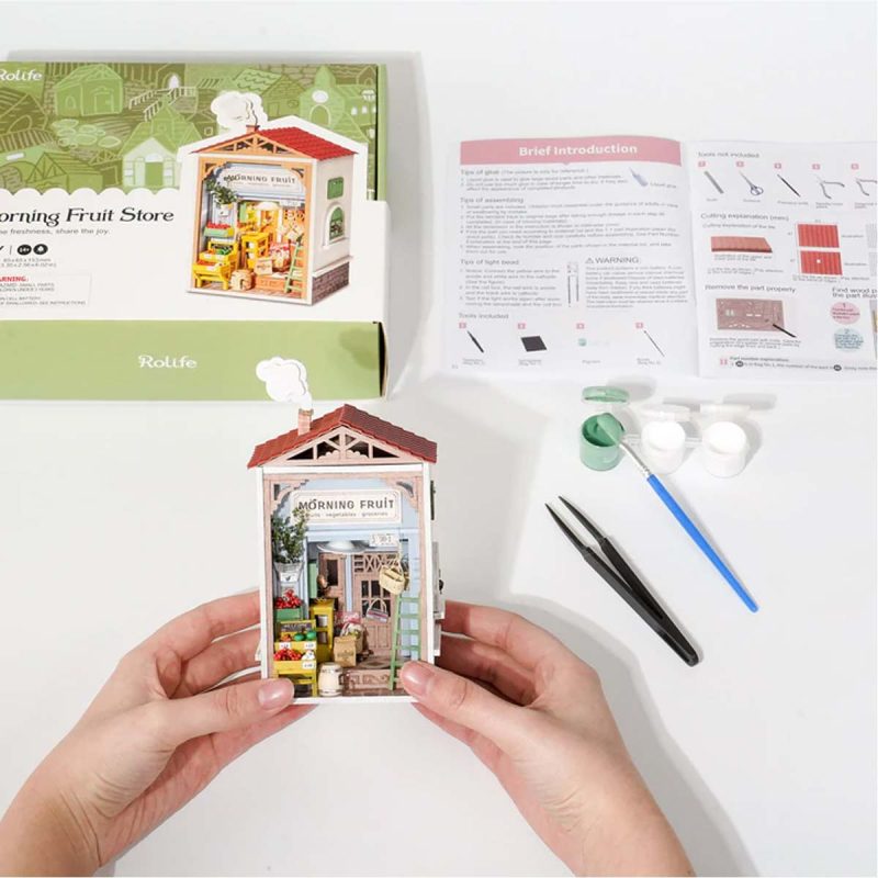 Bouwpakket Miniature House Kit | Morning Fruit Shop - Afbeelding 4