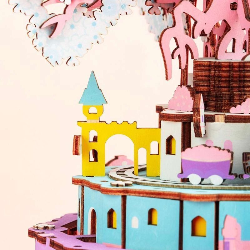 Bouwpakket 3D Houten Puzzel | City In The Sky - Afbeelding 6
