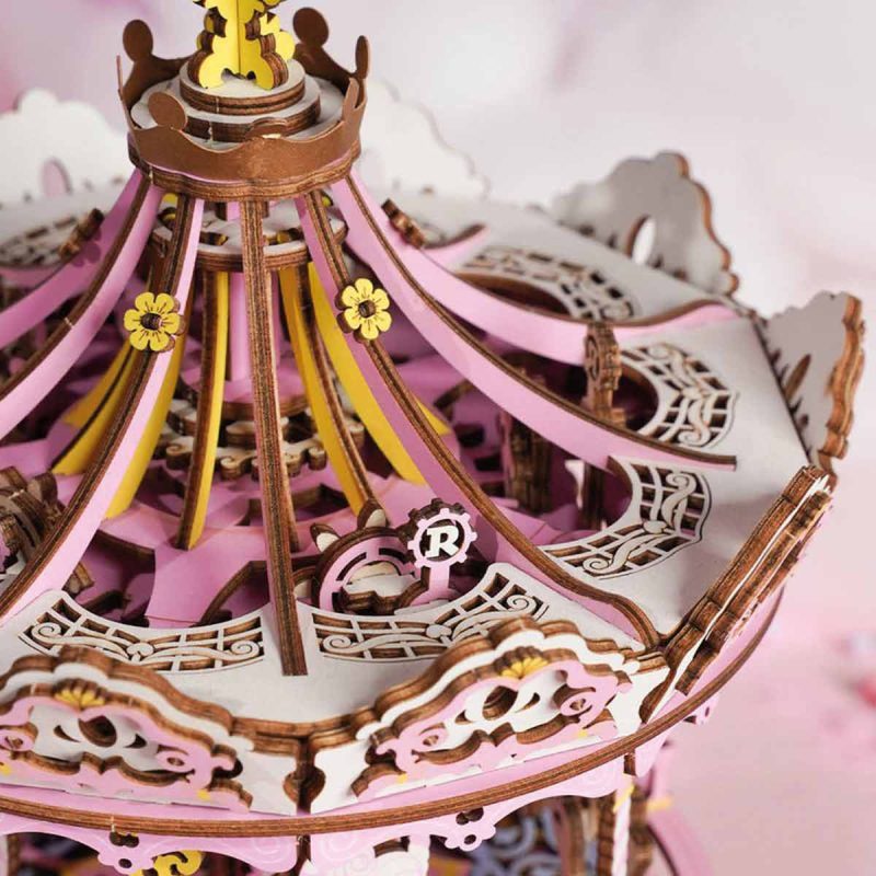 Romantic Caroussel Dream Version | Bouwpakket - Afbeelding 3