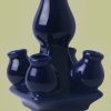 Stapelgekte Donkerblauw Top Tulpenvaas