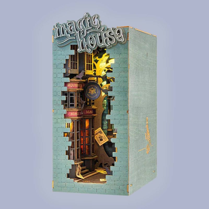 Boekensteun Magic House | Bouwpakket - Afbeelding 2
