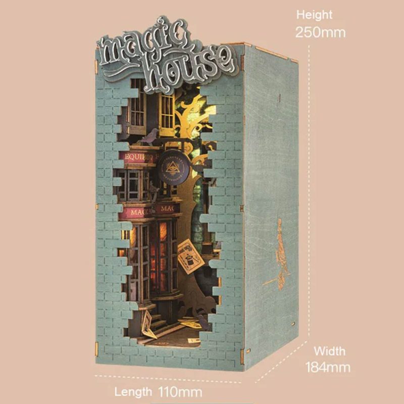 Boekensteun Magic House | Bouwpakket - Afbeelding 7