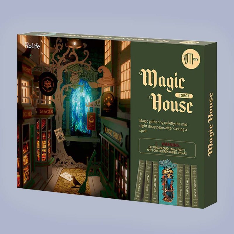 Boekensteun Magic House | Bouwpakket - Afbeelding 9