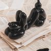 Playing Balloon Dog Zwart