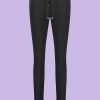 broek boord zwart framboos zip73