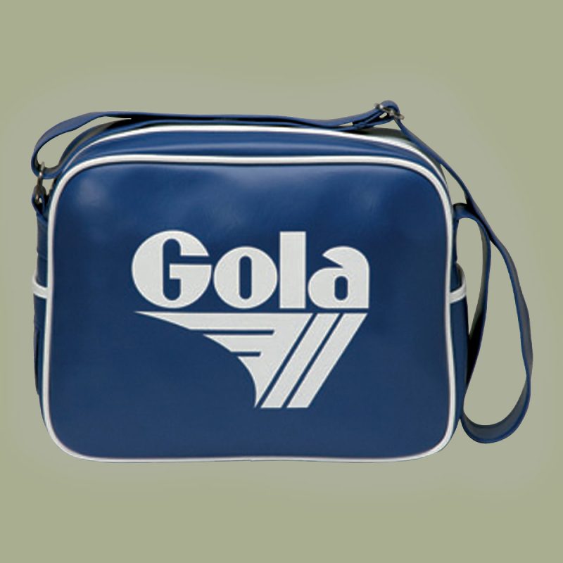 Micro Redford Messenger Bag Blue / White - GOLA