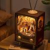 Bouwpakket 3D Houten Puzzel Music Box Sunset Carnival 5