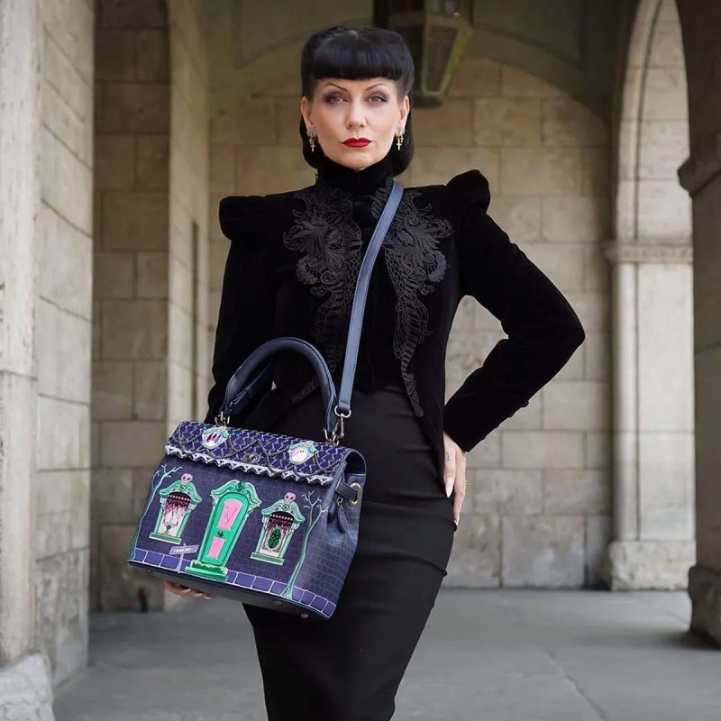 Cat Dracula's Haunted House Grace Bag - Vendula London - Afbeelding 3