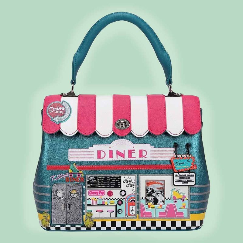 Kitty's Diner Grace Bag - Vendula London - Afbeelding 7