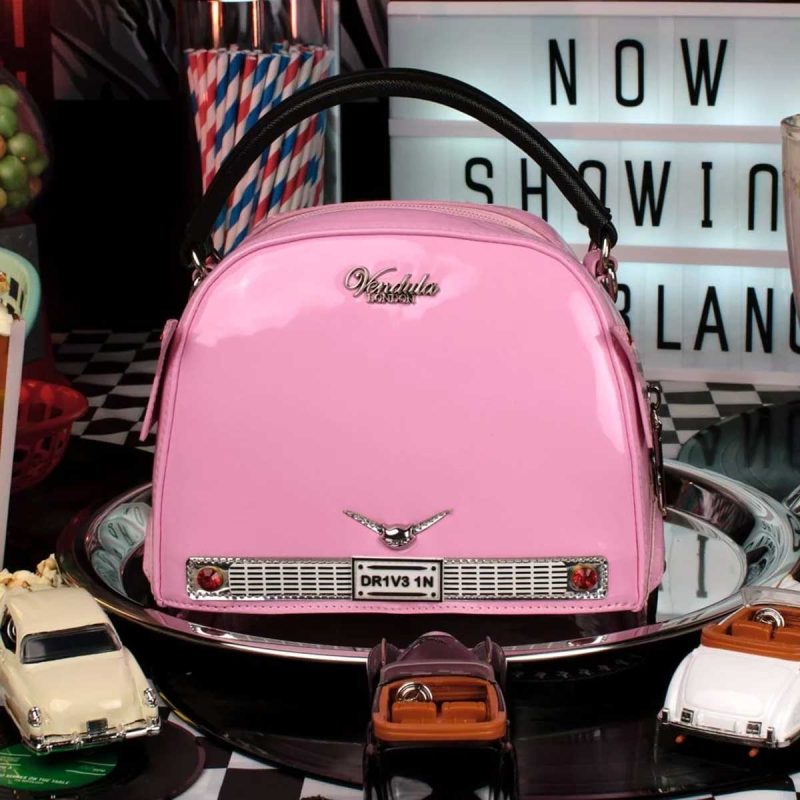 Kitty's Drive In Movie - Catablanca Cattilac Top-Handle Bag - Vendula London - Afbeelding 8