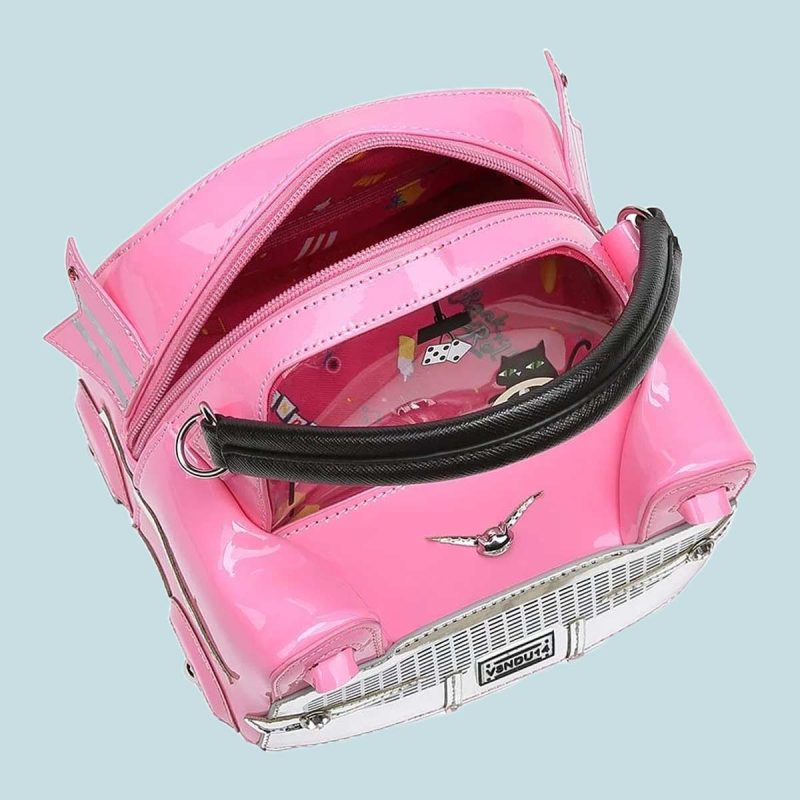 Kitty's Drive In Movie - Catablanca Cattilac Top-Handle Bag - Vendula London - Afbeelding 13