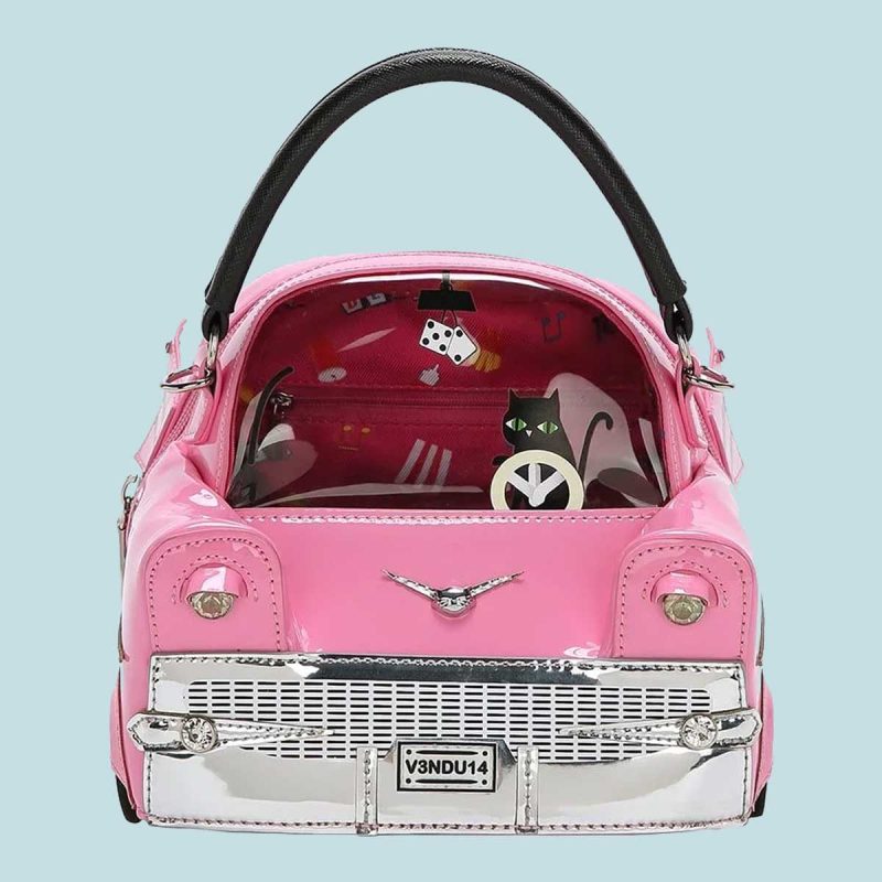Kitty's Drive In Movie - Catablanca Cattilac Top-Handle Bag - Vendula London - Afbeelding 11