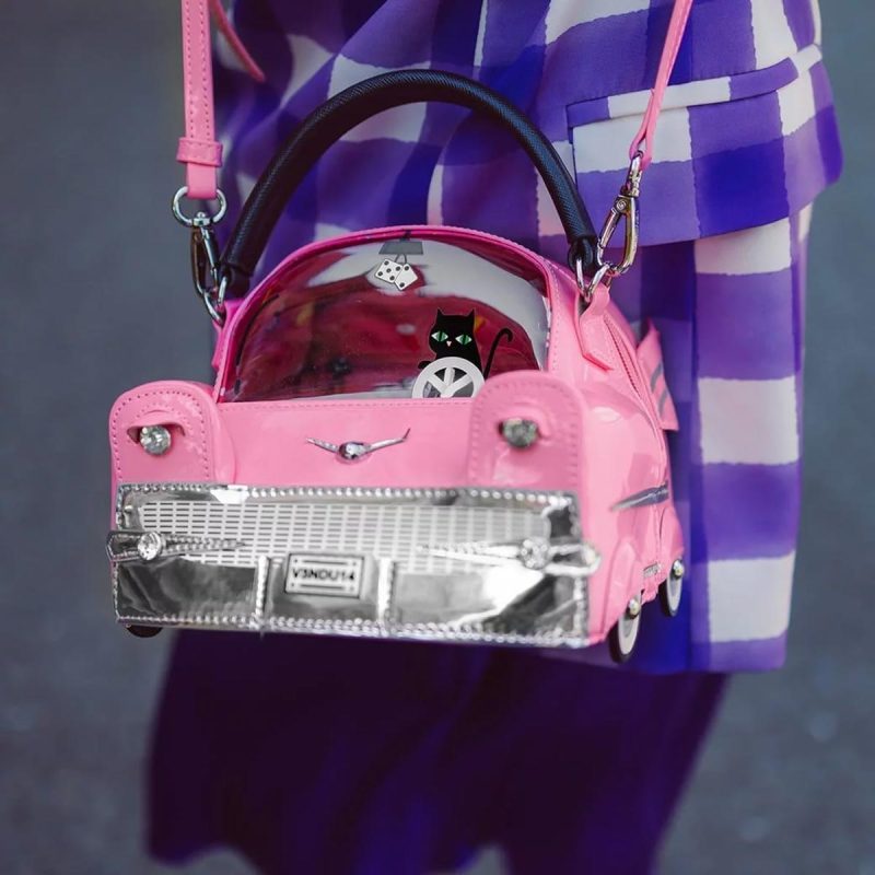 Kitty's Drive In Movie - Catablanca Cattilac Top-Handle Bag - Vendula London - Afbeelding 7