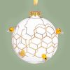 Luxe Kerstbal Bees Honeycomb