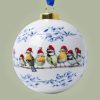 Kerstbal Bosvogels Kerstmuts