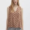 Sleeveless Top Seagrass Print Nice Things 2