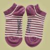 Womens Sailor Trainer Socks Weatherboard Buddleia Seasalt