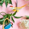 Pop Out Card Swinging Parakeets–Studio ROOF 1