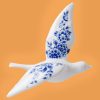 Wandvogel Delfts Blauw 2