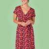 Dress Mailys Poppy Field Navy Sorgenfri