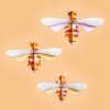 Honey Bees Set of 3 Studio ROOF