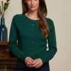 Raglan Cardi Droplet Pine Green King Louie 1