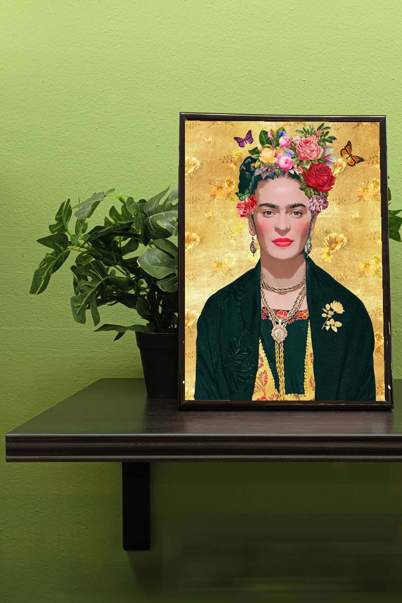 Lijstje Frida Kahlo Geel 2