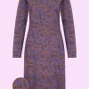 Dress Pockets Flowerbed Blue Zilch