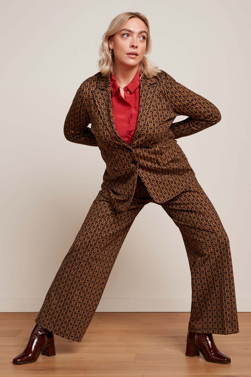 Federica Pants Ripley Evening Blue - King Louie