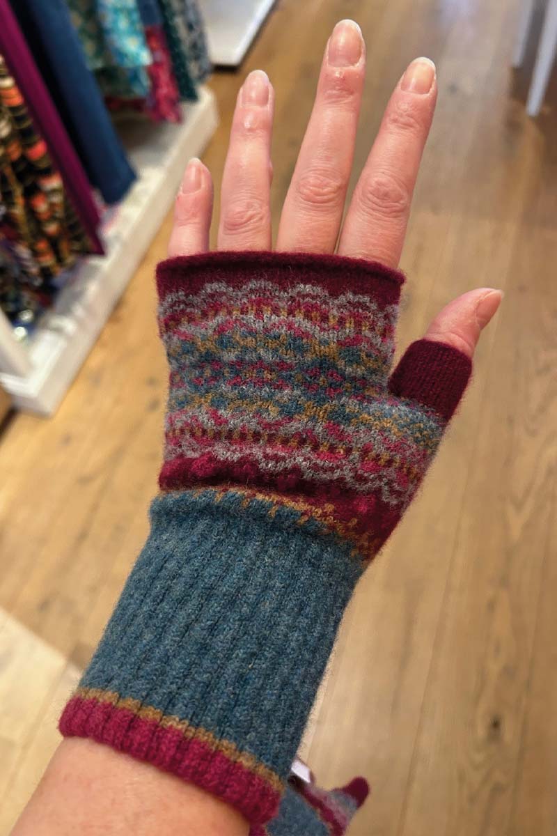 Alloa Open Mitt Velvet - Eribé