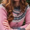 alpine cardigan vintagepink eribe 1 2