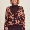 Soft Cardigan Plum Tranquillo