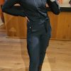 jumpsuit black zip73