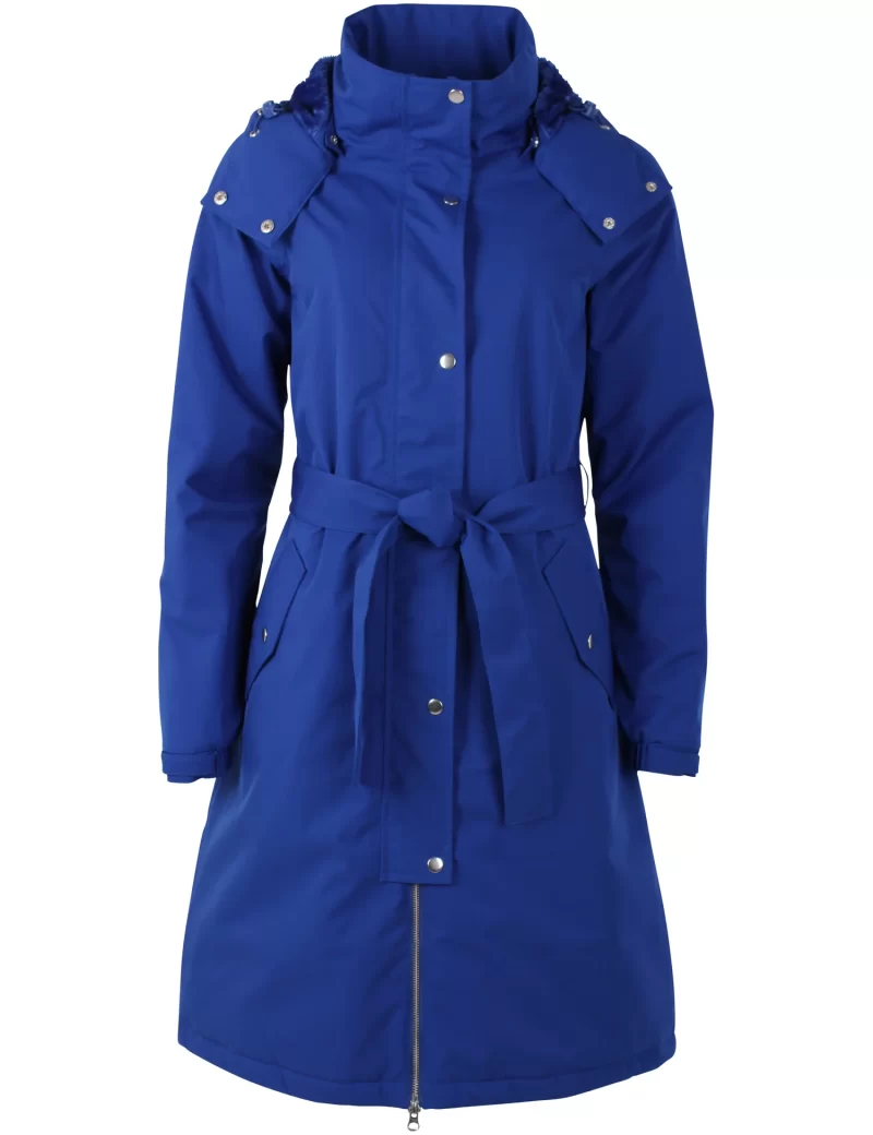 Wintercoat Bornholm Winter Rain Deep Blue - Danefae