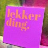 Tegeltje Lekkerding 1