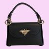 bee bag schoudertasje black 1
