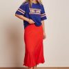 Boxy Tee Placement Print Bluing King Louie 1