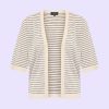 Cardigan Stripe Navy Zilch